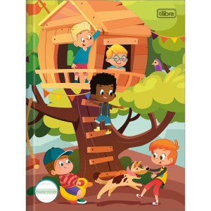 CADERNO PAUTA VERDE BROCHURA CAPA DURA 40 FOLHAS SAPECA