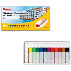 AQUARELA EM BISGANA 12 CORES 5ML PENTEL