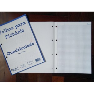 BLOCO QUADRICULADO 1X1 50 FOLHAS TAMOIO