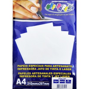 BLOCO OPALINE 180G 25 FOLHAS